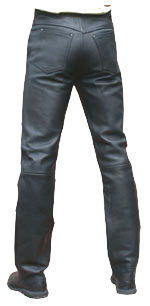 Lederjeans