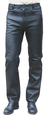 Lederjeans
