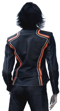 Lederjacke FIVESTAR schwarz-beige