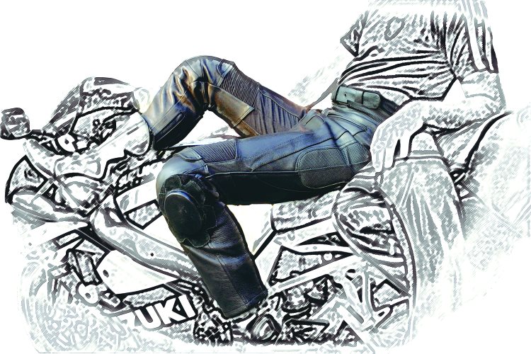 Motorradhose RACING