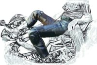 Motorradhose RACING