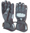 Carbon Handschuh schwarz-silber