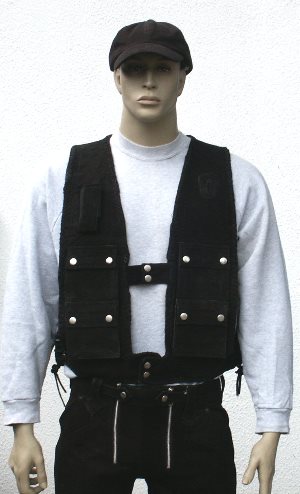 Lederweste Member - Nubuk