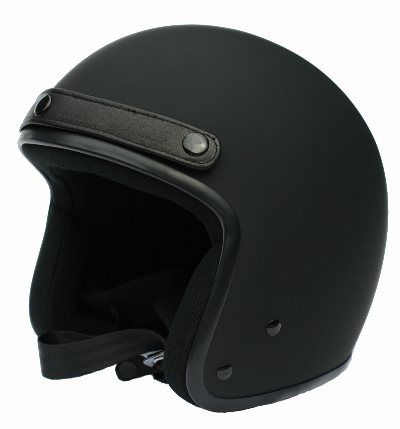 Jet Helm CLASSIC schwarz-matt